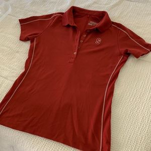 Nike Golf Dri Fit Shirt with Stanford Logo in Size M